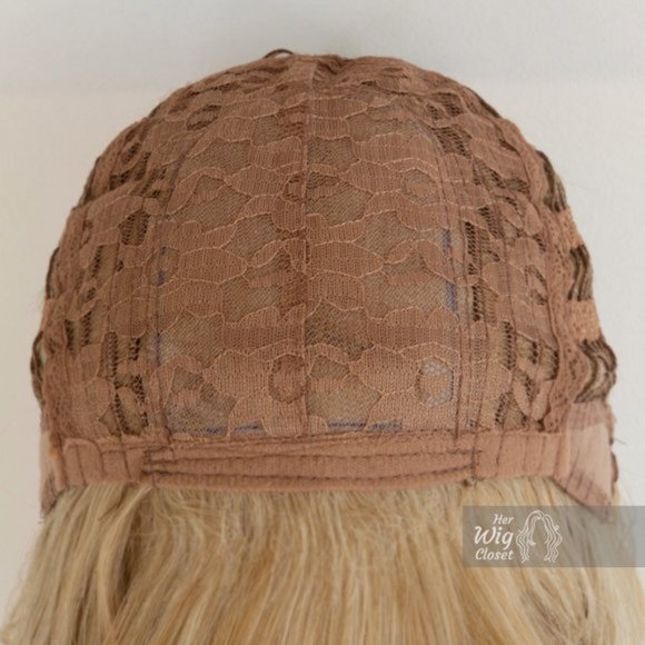Golden Blonde Wavy Wig with Bangs | Gwen main image 6